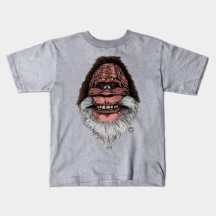 Sasquatch Cyclops Kids T-Shirt